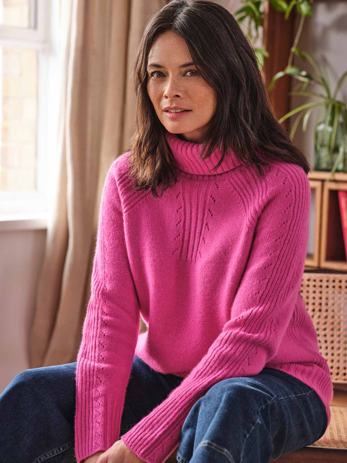 Pink 2025 lambswool jumper