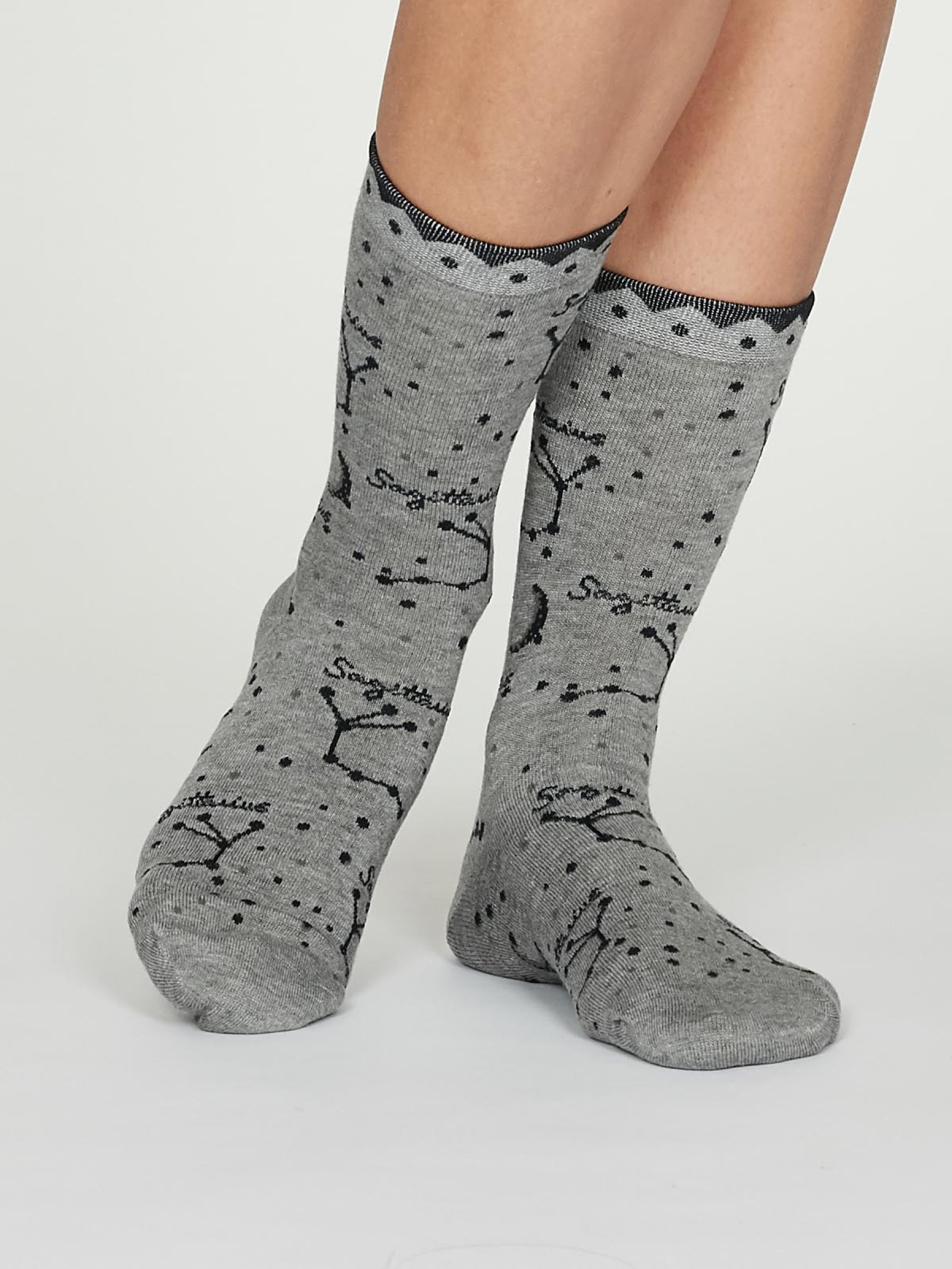 Sagittarius Zodiac Bamboo Organic Cotton Horoscope Star Sign Socks