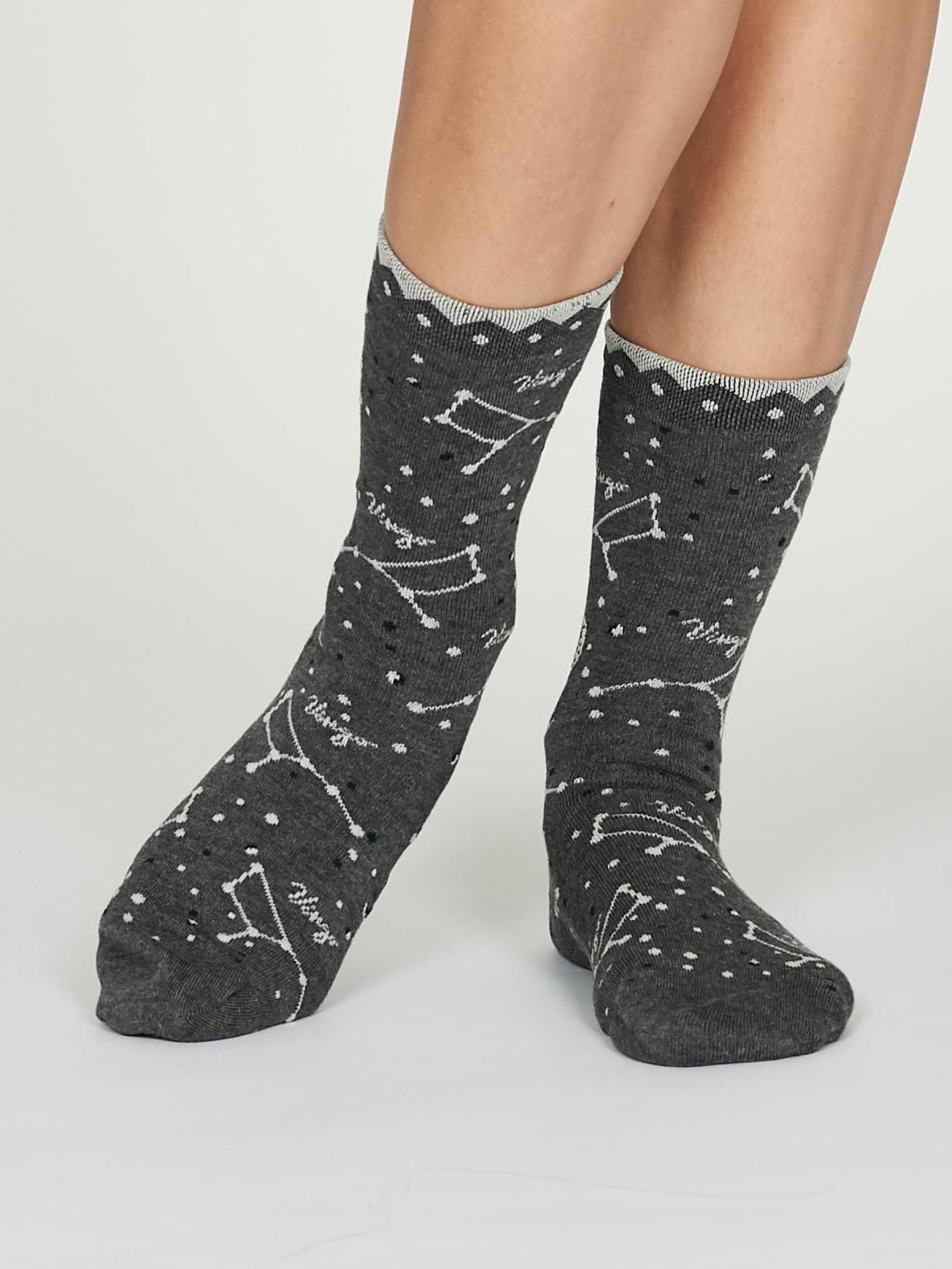 Virgo Zodiac Bamboo Organic Cotton Horoscope Star Sign Socks