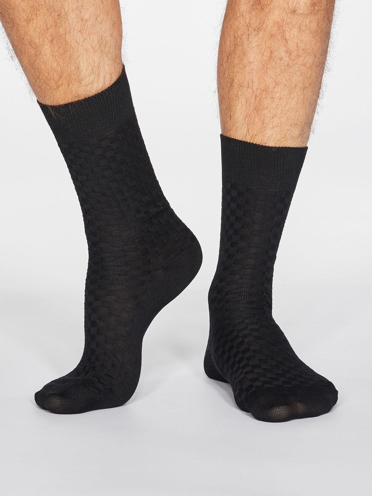 Black on sale dress socks