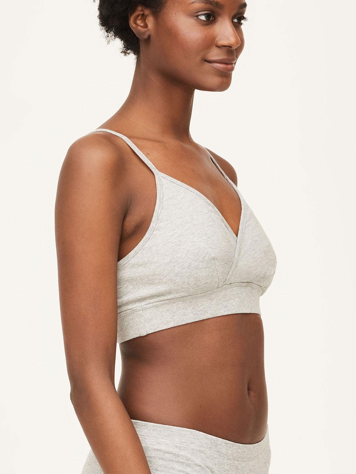 Gots Organic Cotton Jersey Triangle Bralette – From The Source