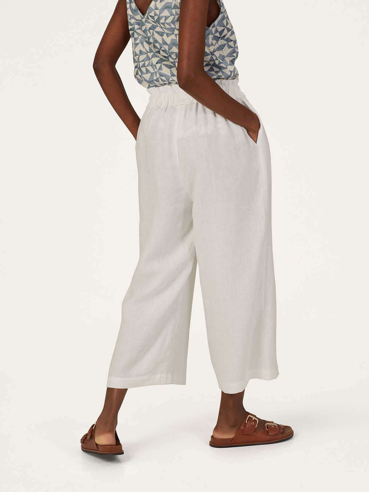 Maison Margiela Calico meshlayered Culotte Trousers  Farfetch