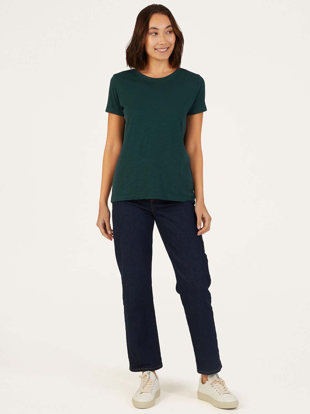 Fairtrade Organic Cotton Tee - Dark Green