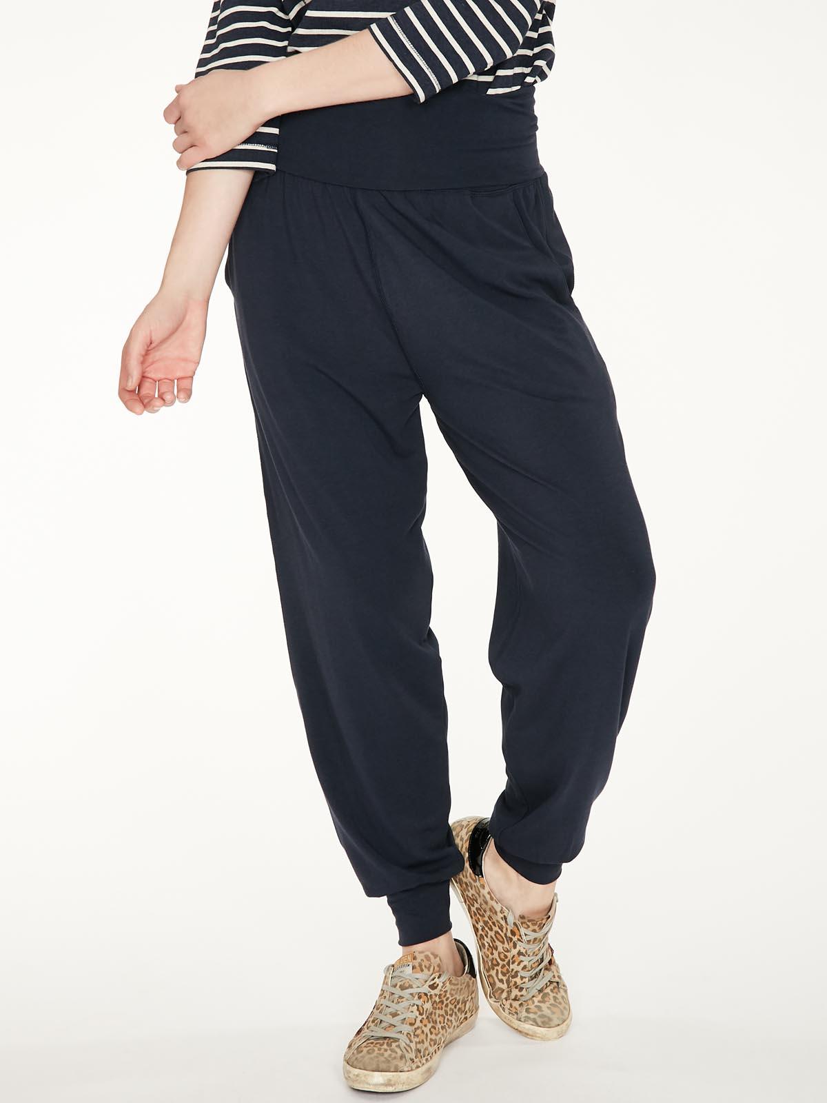 Dashka Slacks - Midnight Navy - Thought Clothing UK