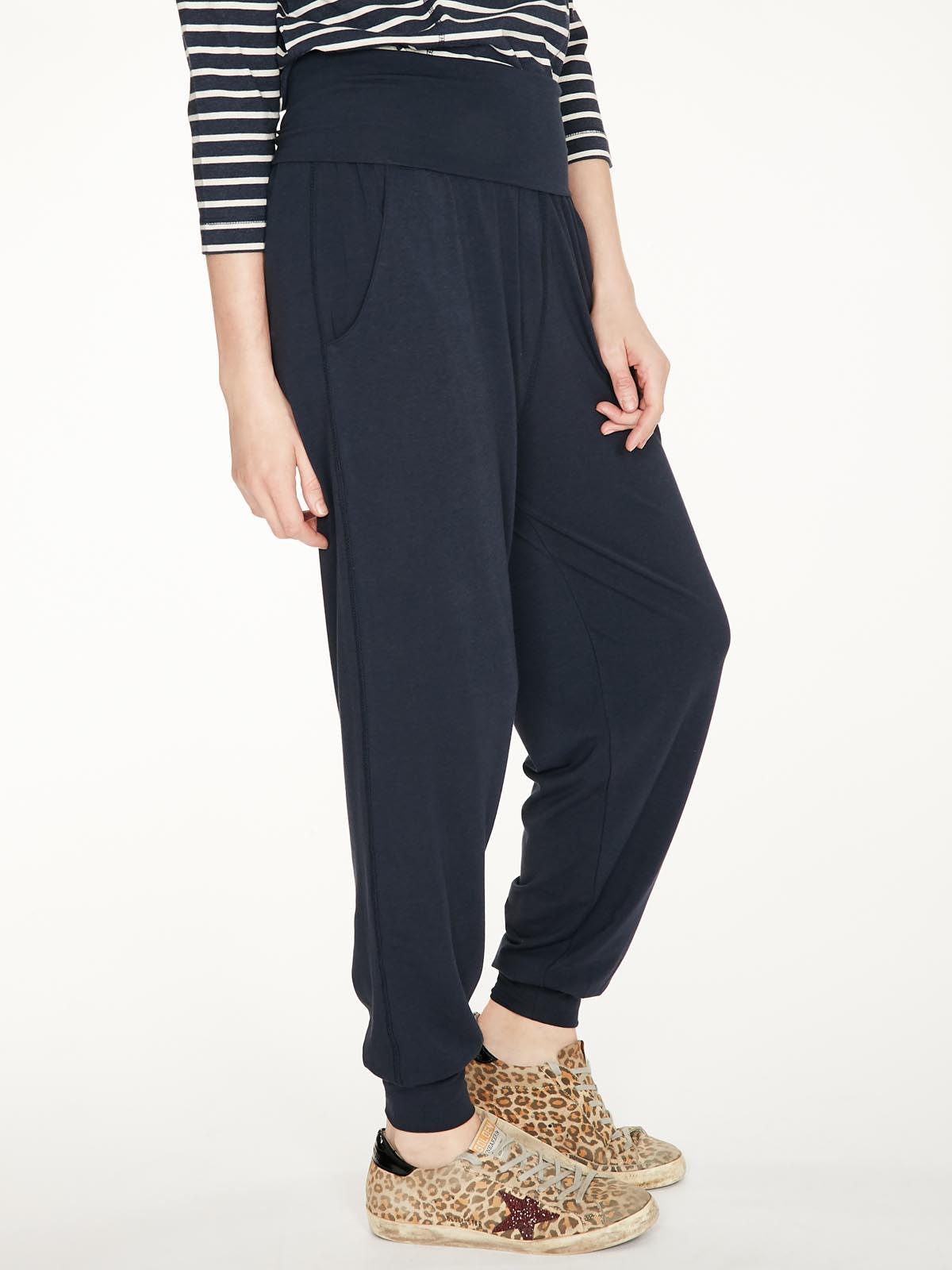 Dashka Slacks - Midnight Navy - Thought Clothing UK