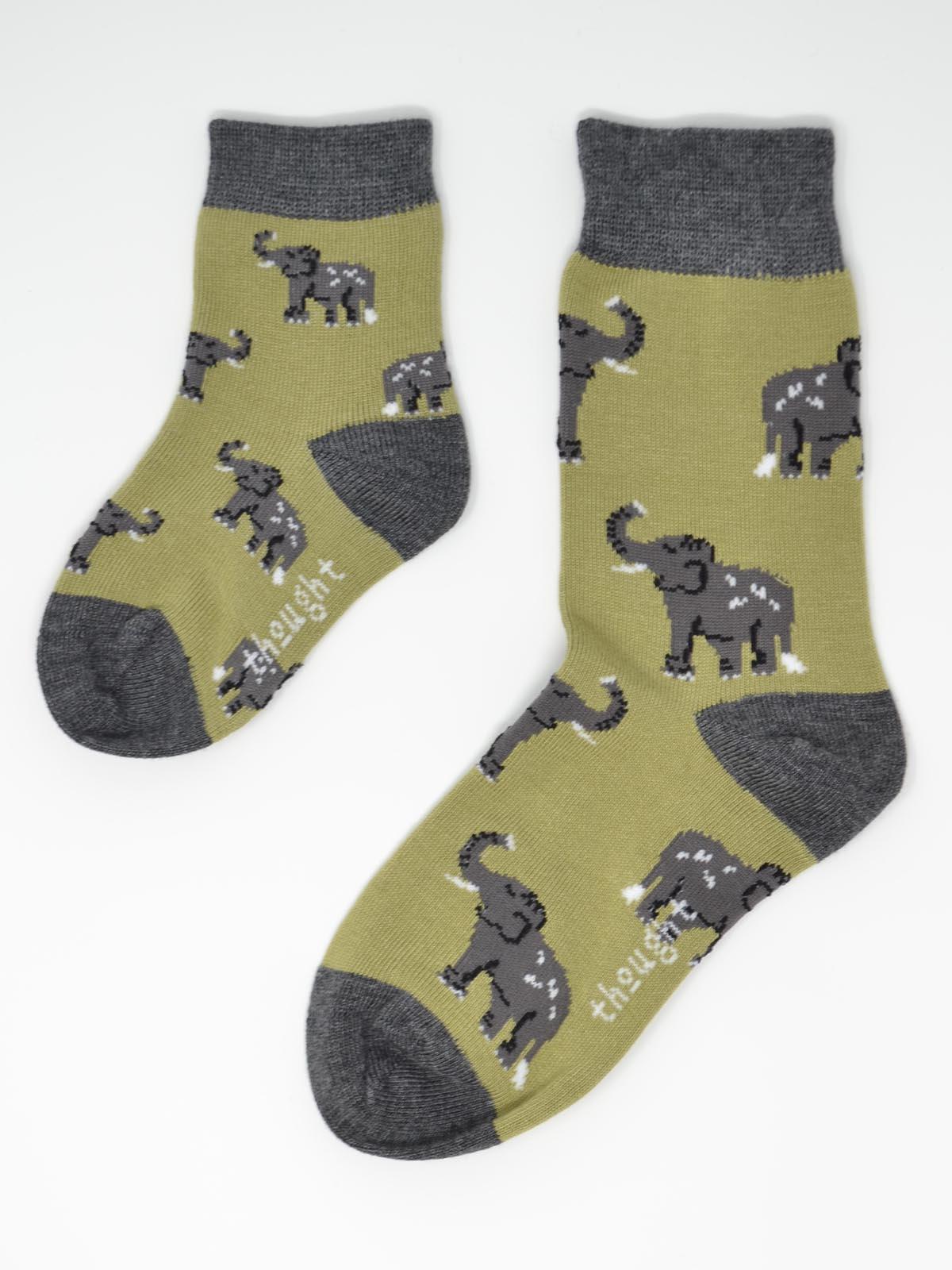 Zoological Bamboo Baby Safari Animal Socks Gift - Thought Clothing UK