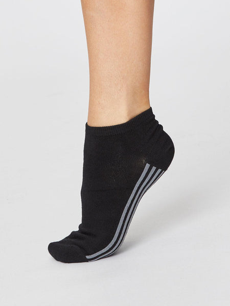 Ladies black trainer on sale socks